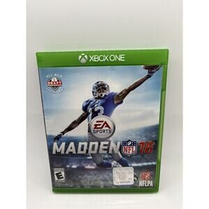 Madden NFL 16 (Microsoft Xbox One, 2015) Tested, Working COMPLETE Free Shipping